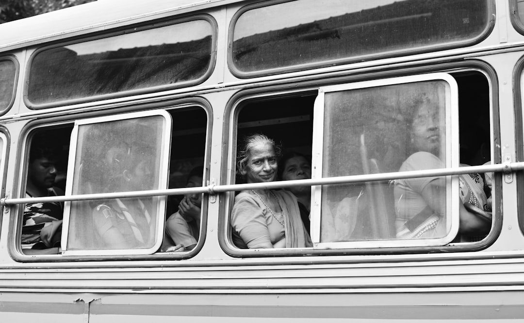 seniors on a scenic bus tour