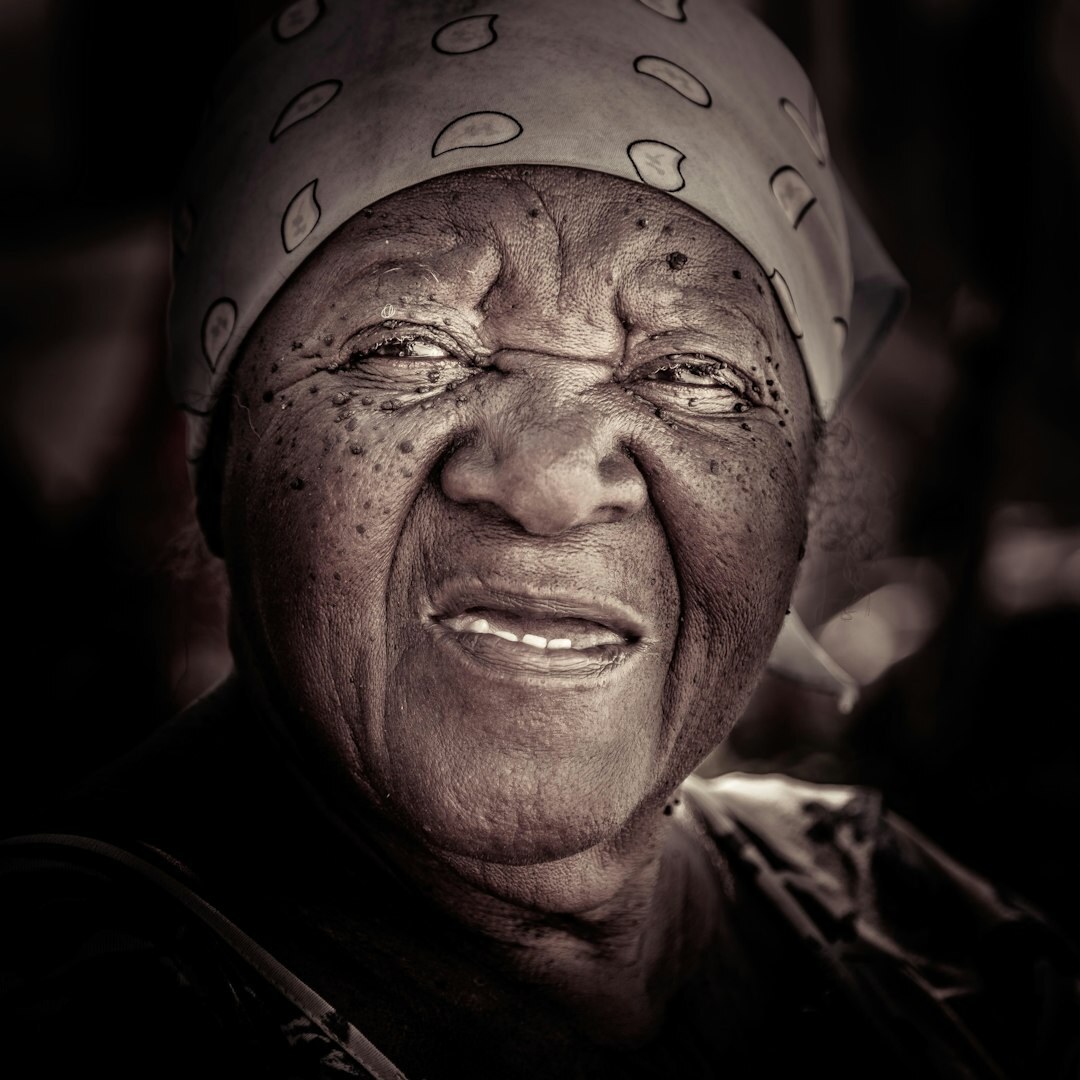 Portrait of a smiling senior Slovak woman